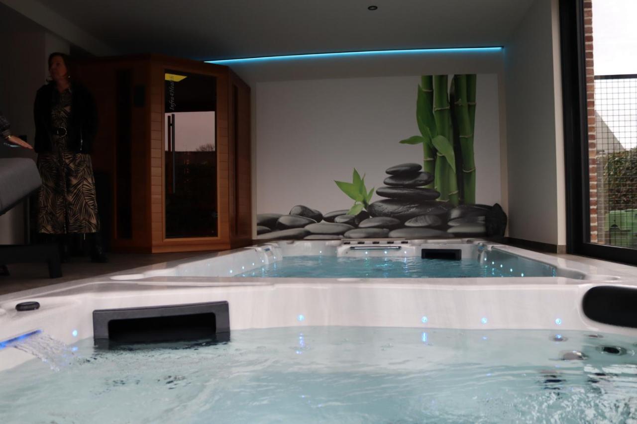 Bed and Breakfast 'T Vlyt Vakantiehuis-Wellness Riemst Exteriér fotografie